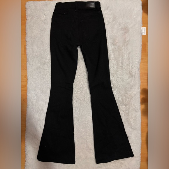 Black Hollister Flare Jeans - Picture 8 of 9